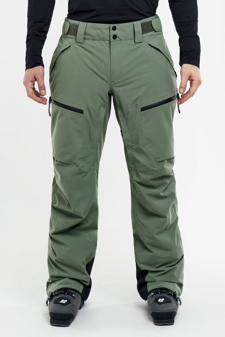 NWT All in Motion Men's All-in Pants 4-Way Stretch Quick Dry Olive