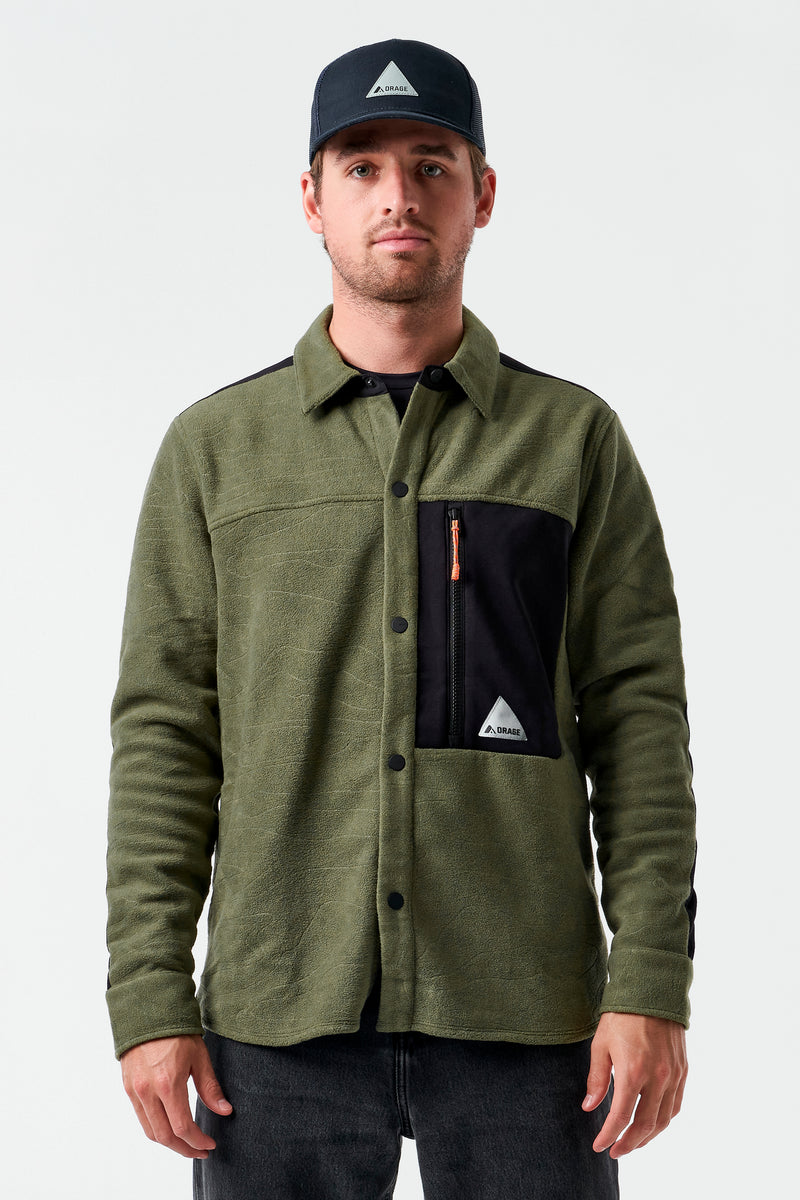 SAMPLE - Unisex Hunter Fleece Shirt-Boreal