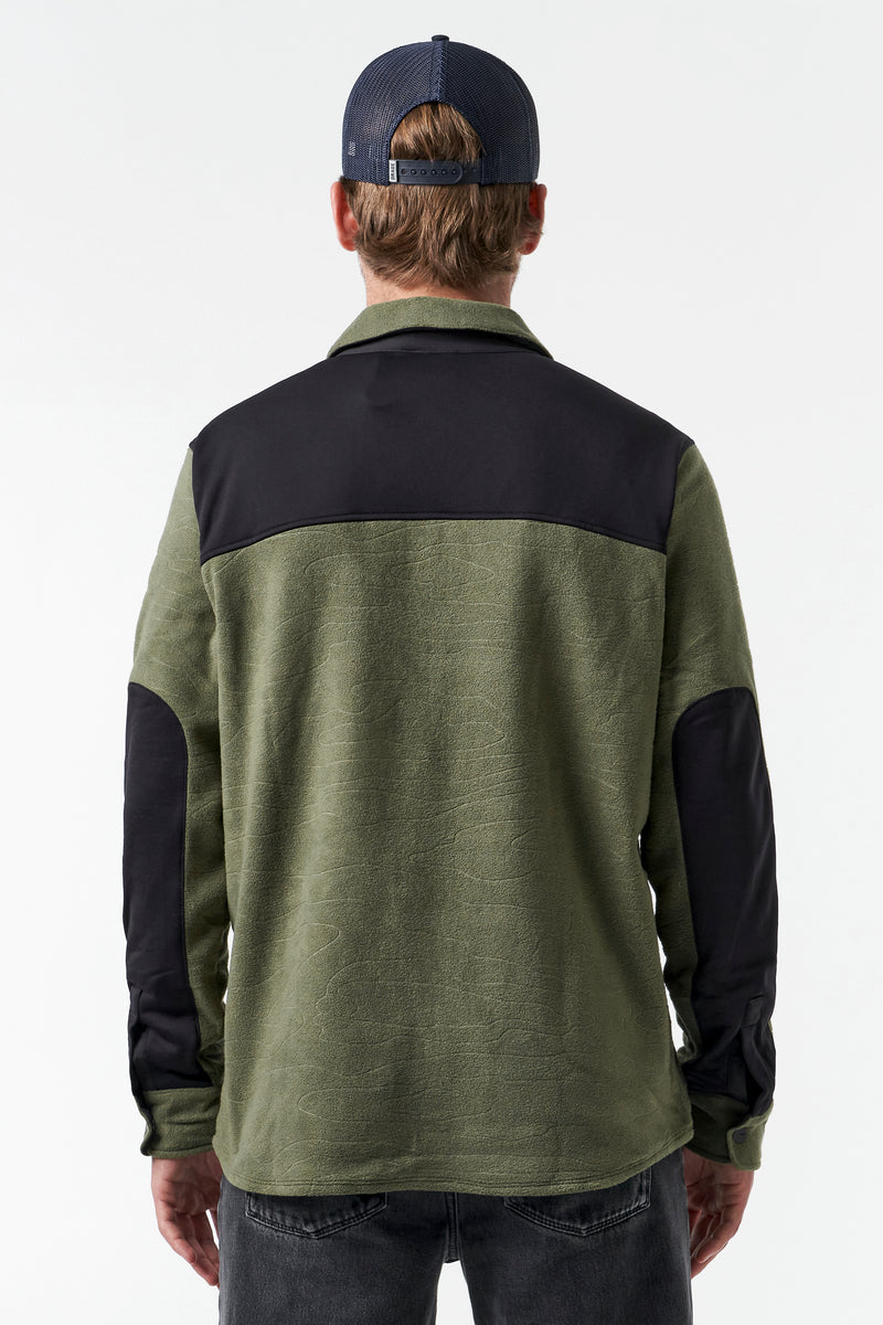 SAMPLE - Unisex Hunter Fleece Shirt-Boreal