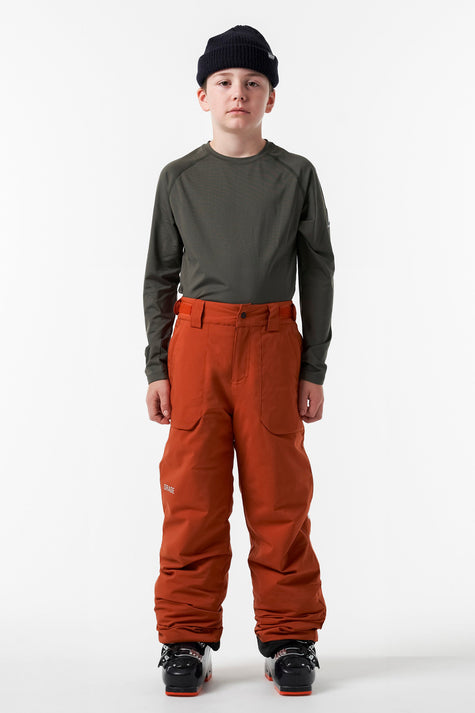 Boy's Stoneham Insulated Pant-Terracotta