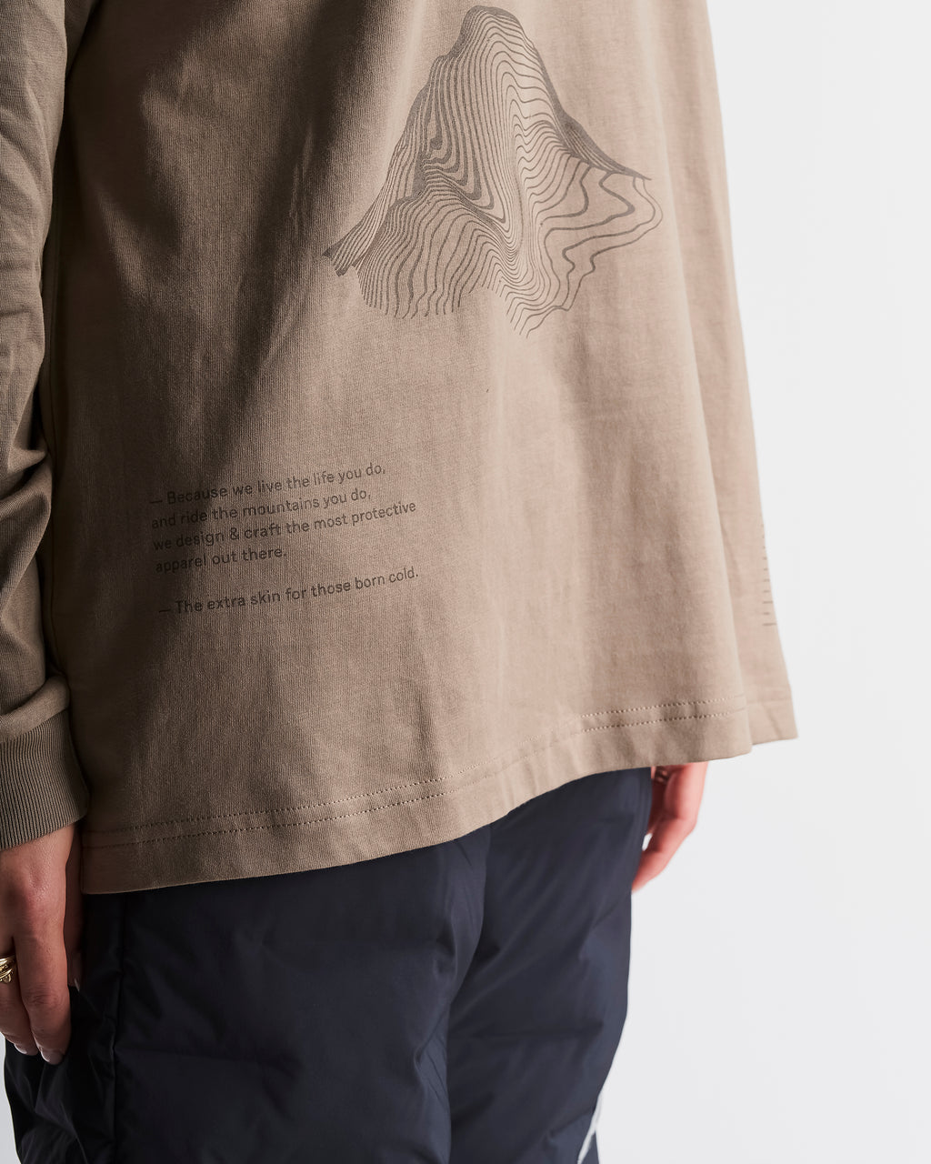 T-shirt manches longues Alpine Ascent unisexe