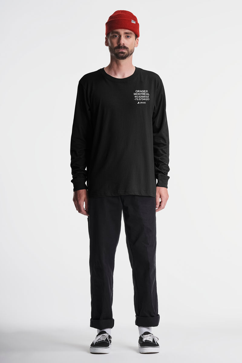 T-shirt manches longues Alpine unisexe