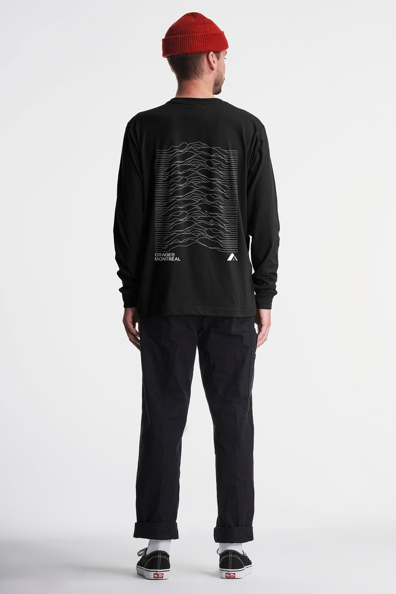 T-shirt manches longues Alpine unisexe