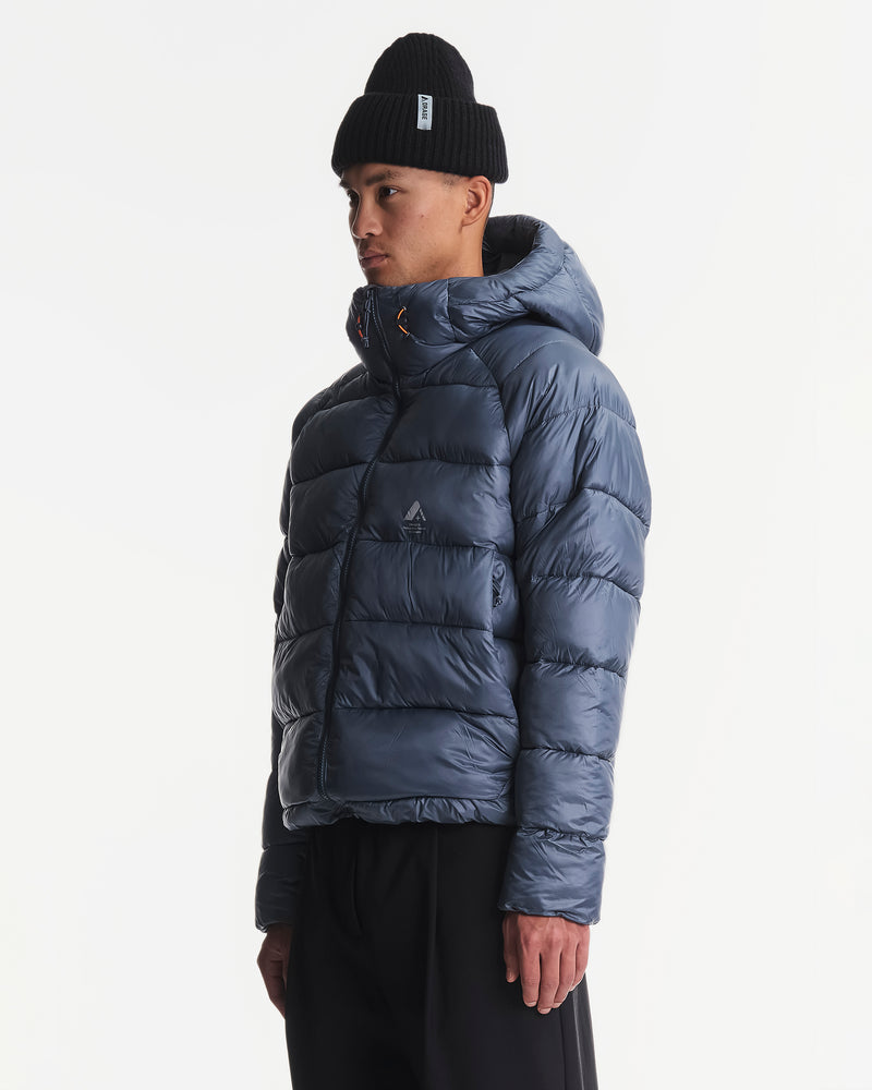 Men's Polar Down Hooded Jacket