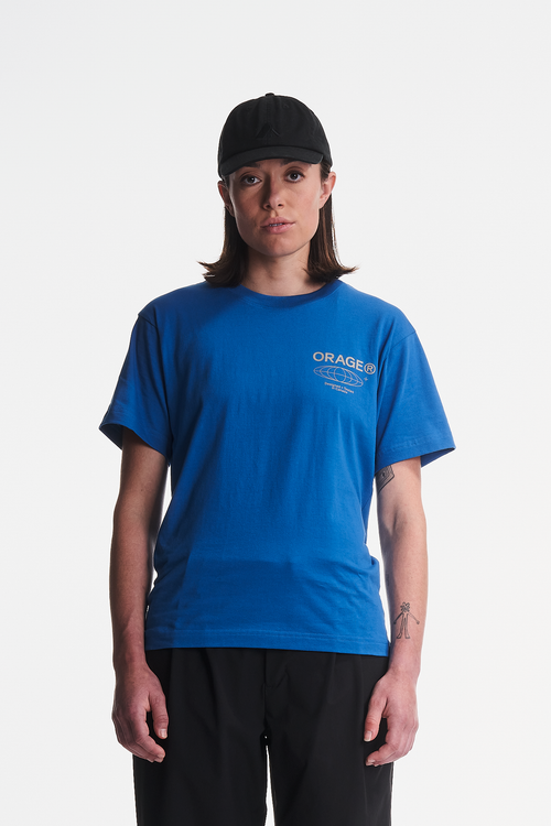 ALPINE T-SHIRT ALL GENDER-Cobalt - Product image 1