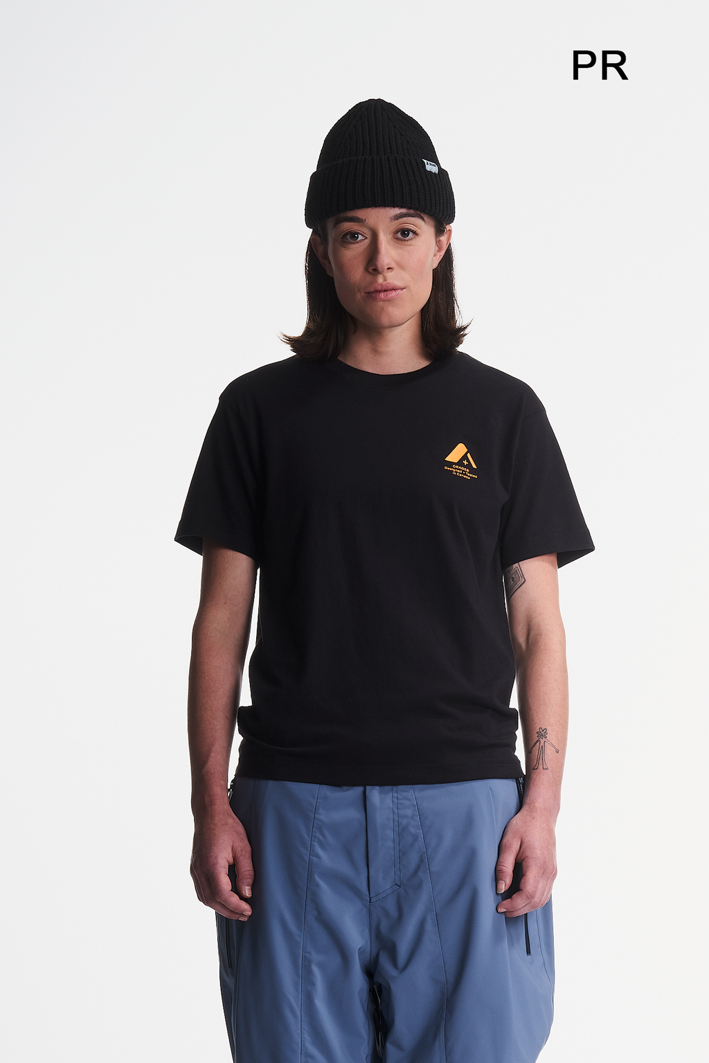 ALPINE T-SHIRT ALL GENDER-Black