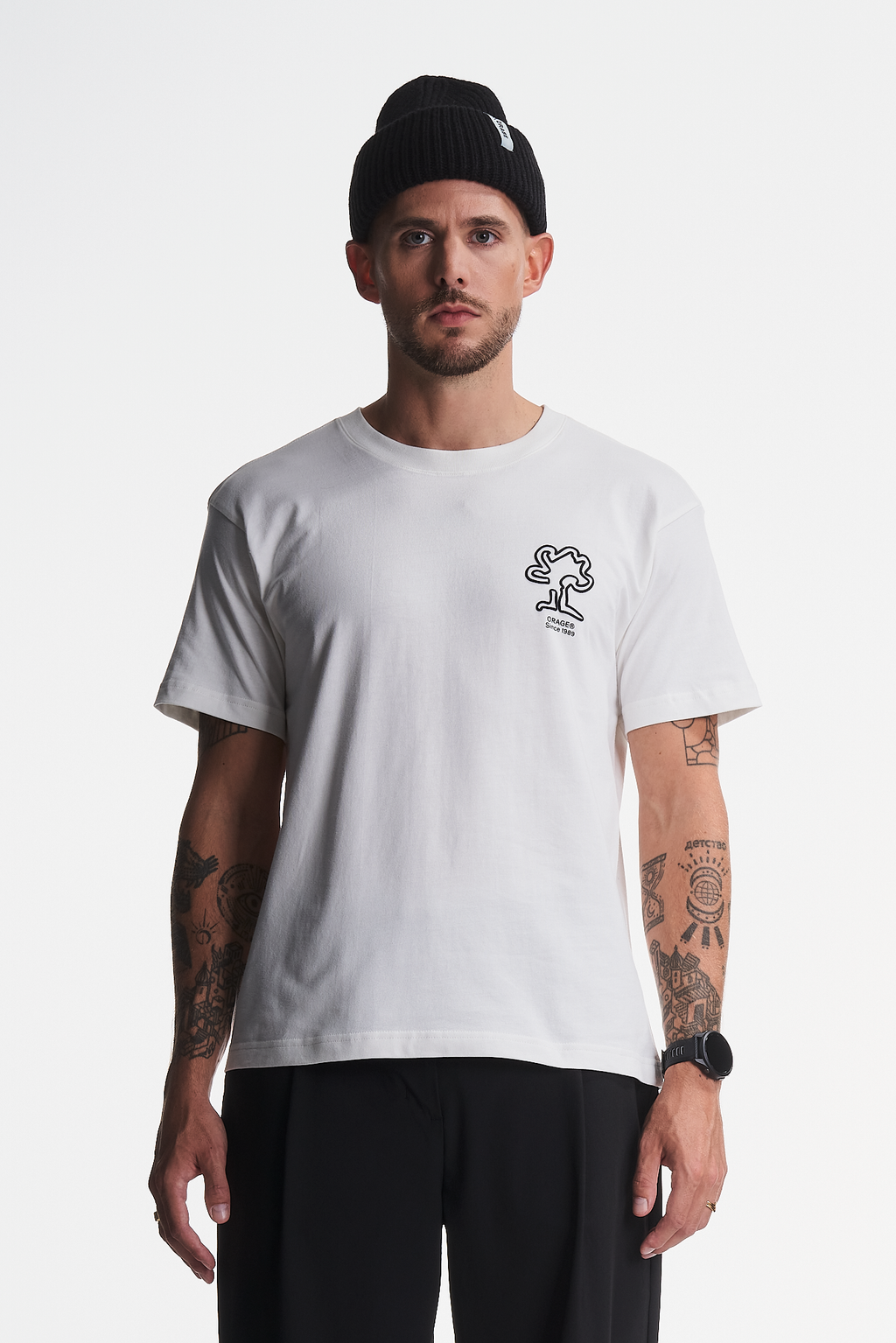 ALPINE T-SHIRT ALL GENDER-White