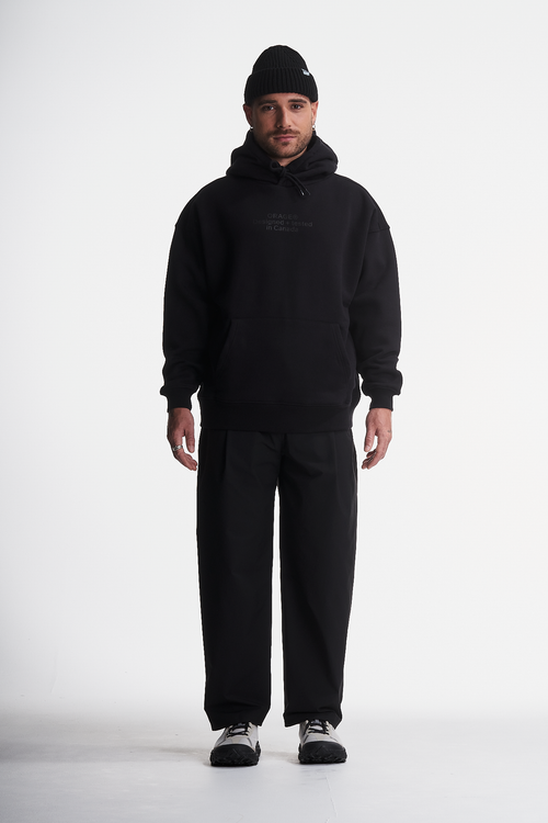 ALPINE Hoodie ALL GENDER-Black