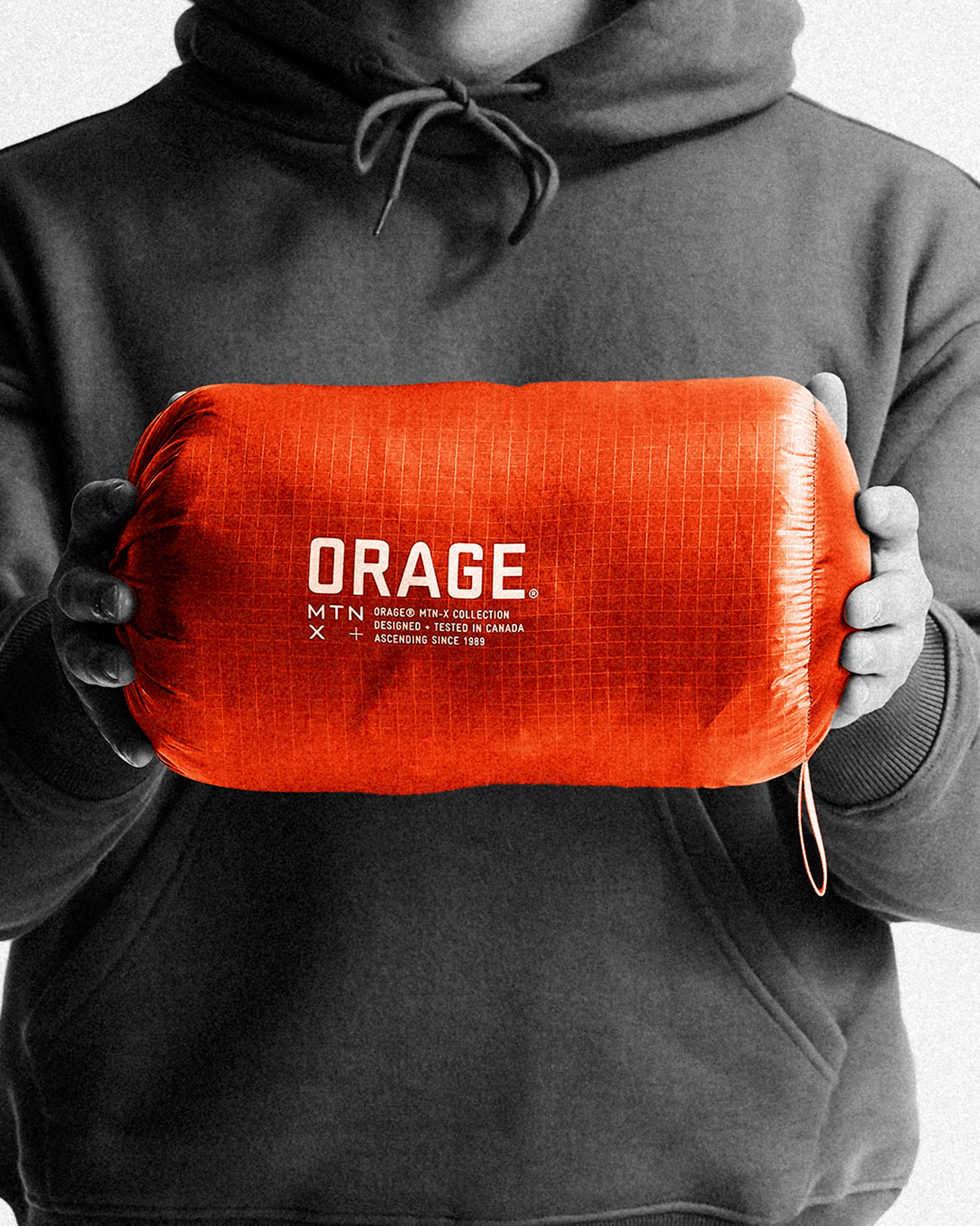 Packable design with included storage bag